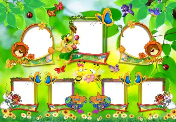 Photo Effect fra kategori Forskellige rammer til fotos med børn № 101139