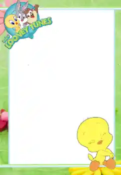 Indskriften på rammen: Baby Looney Tunes