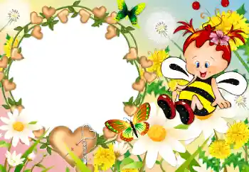 Photo Effect fra kategori Forskellige rammer til fotos med børn № 103990