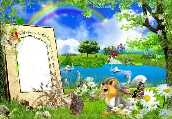 Photo Effect fra kategori Forskellige rammer til fotos med børn № 139828