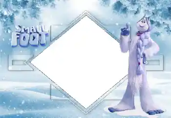 Indskriften på rammen: Smail Foot