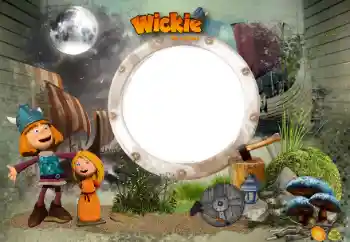 Indskriften på rammen: Wickie de Viking