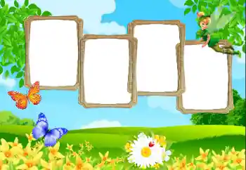 Photo Effect fra kategori Forskellige rammer til fotos med børn № 177974