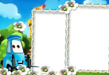 Photo Effect fra kategori Forskellige rammer til fotos med børn № 27691