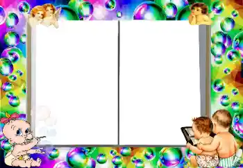 Photo Effect fra kategori Forskellige rammer til fotos med børn № 36232