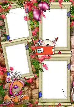 Photo Effect fra kategori Forskellige rammer til fotos med børn № 44674