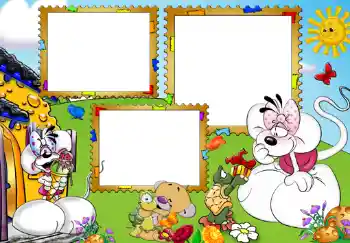 Photo Effect fra kategori Forskellige rammer til fotos med børn № 453