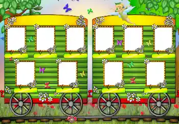 Photo Effect fra kategori Forskellige rammer til fotos med børn № 50615