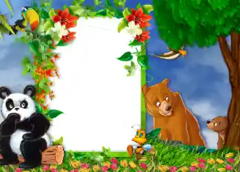 Photo Effect fra kategori Forskellige rammer til fotos med børn № 53323