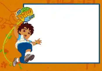 Indskriften på rammen: Go. Diego. Go.