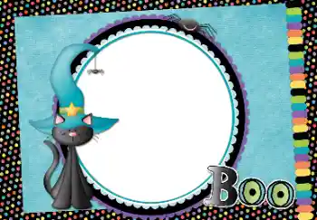 Indskriften på rammen: Boo