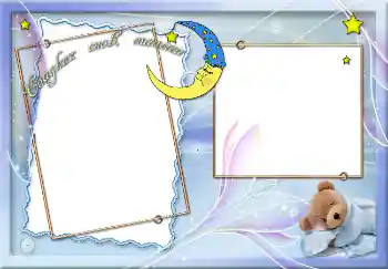 Indskriften på rammen: Сладких снов, малыш. Indskriften på rammen: Сладких снов, малыш.