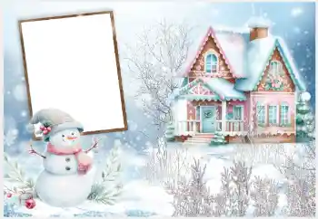 Photo Effect fra kategori Vinter sjov № 205753