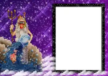 Photo Effect fra kategori Stjernetegn № 162126. Indskriften på rammen: Aquarius