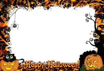 Photo Effect fra kategori Forskellige helligdage № 175382. Indskriften på rammen: Happy Halloween